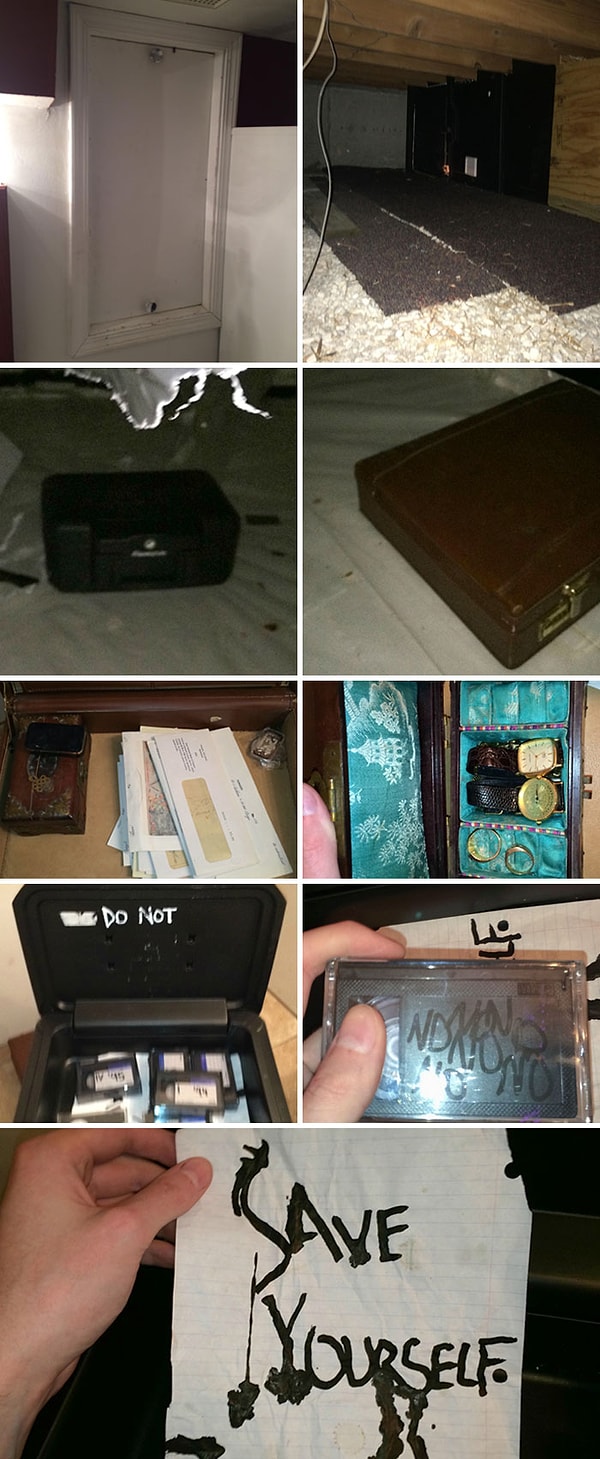 3. Нашел жуткую комнату в потайном месте в моем новом доме