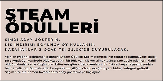 Kış indirimlerinde ise en iyileri belirleyeceğiz!