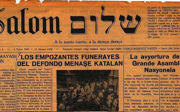 O zamana kadar Ladino dilini konuşan Yahudiler için durum biraz farklılaşmıştı.
