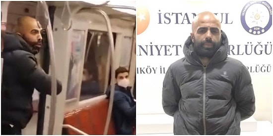 Kadıköy Metroda Kadın Yolcuyu Bıçakla Tehdit Eden Saldırgan Yakalandı