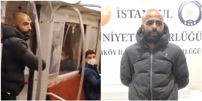 Kadıköy Metroda Kadın Yolcuyu Bıçakla Tehdit Eden Saldırgan Yakalandı