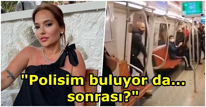 Demet Akalın, Kadıköy Metrosunda Korku Saçan Saldırgana Tepki Gösterdi