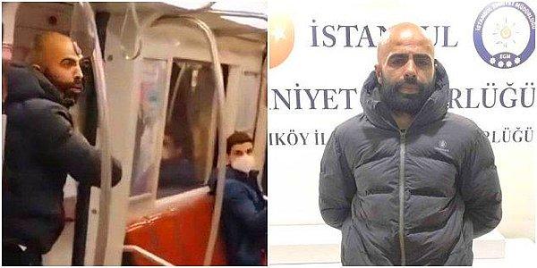 6. İstanbul Kadıköy metrosunda kadın yolcuyu bıçakla tehdit eden saldırgan yakalandı. Bıçaklı saldırganın 20 suç kaydının bulunduğu ortaya çıktı.