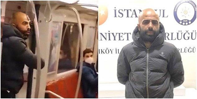 6. İstanbul Kadıköy metrosunda kadın yolcuyu bıçakla tehdit eden saldırgan yakalandı. Bıçaklı saldırganın 20 suç kaydının bulunduğu ortaya çıktı.
