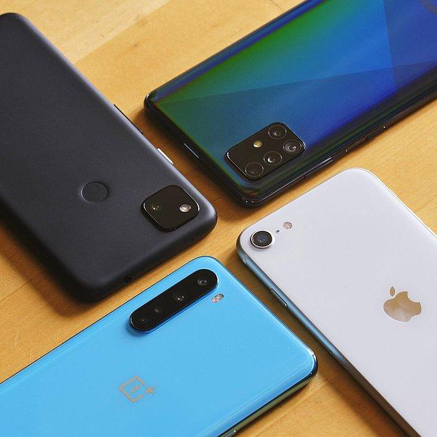 2022'ye bir ay kala Amerikalı bir şirket olan IDC, 2021 yılının ilk üç çeyreğinde en çok satılan akıllı telefonları açıkladı.