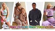 Yumuşacık ve Sıcacık! Üzerinizden Çıkarmak İstemeyeceğiniz Tatlılıkta 21 Peluş Pijama Takımı
