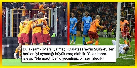 Cimbom Turu Garantiledi! Marsilya Karşısında 4 Golle Şov Yapan Galatasaray Avrupa'da Yoluna Devam Ediyor