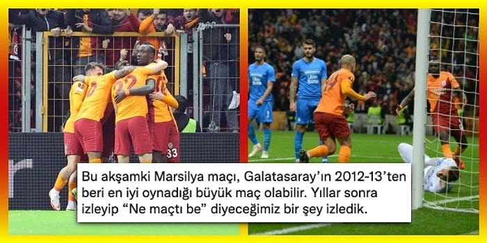 Cimbom Turu Garantiledi! Marsilya Karşısında 4 Golle Şov Yapan Galatasaray Avrupa'da Yoluna Devam Ediyor