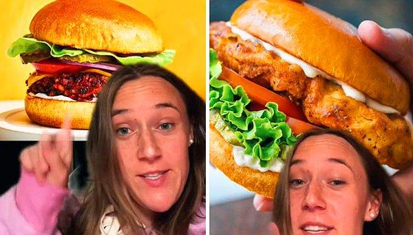 10. "Amerika'da hamburger ve sandviç bildiğiniz aynı şey. İki ekmek arasına aynı malzemeler koyulmuş olsa da kırmızı etli olana hamburger, tavuklu olana sandviç diyorlar."