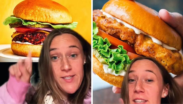 10. "Amerika'da hamburger ve sandviç bildiğiniz aynı şey. İki ekmek arasına aynı malzemeler koyulmuş olsa da kırmızı etli olana hamburger, tavuklu olana sandviç diyorlar."