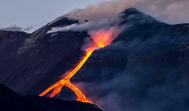 2. Etna Yanardağı  - İtalya