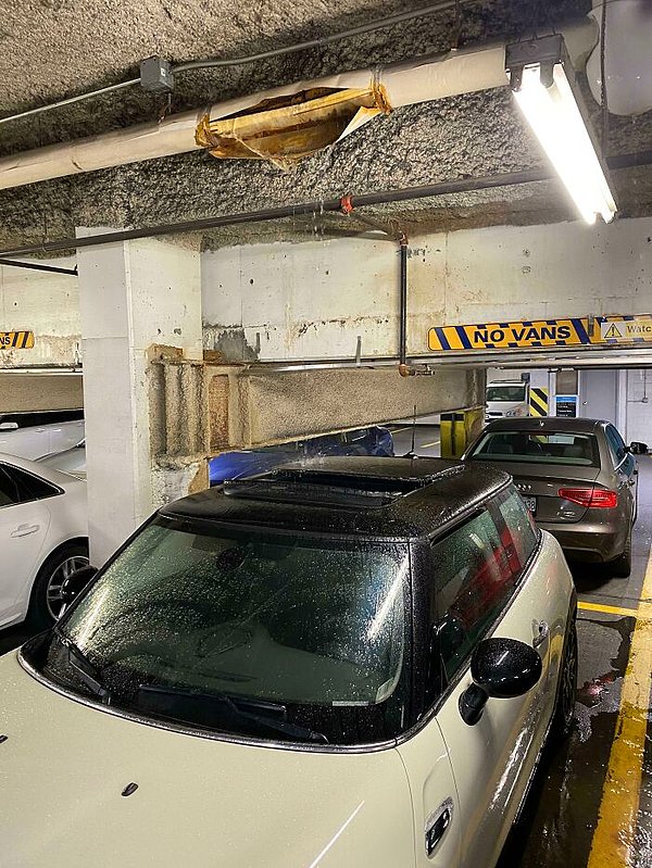 12. "Birisi sunroof'unu açık bırakmış ve park ettiği yere bakın."