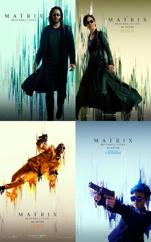 13. Matrix Resurrections'tan yeni karakter posterleri yayınladı.