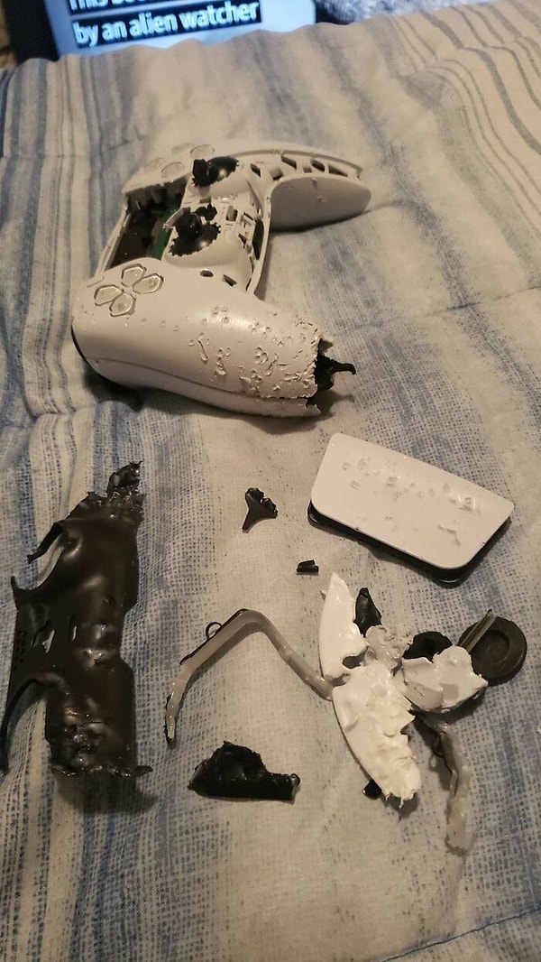 10. Итак, наконец, через год я смог купить Ps5. Моя собака тоже была очень рада этой покупке...