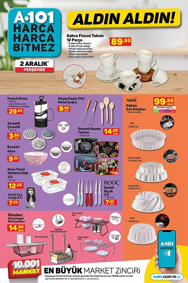 Mutfak gereçleri;