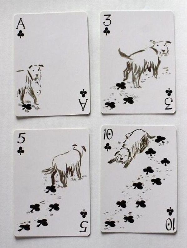 10. Карты с собачкой