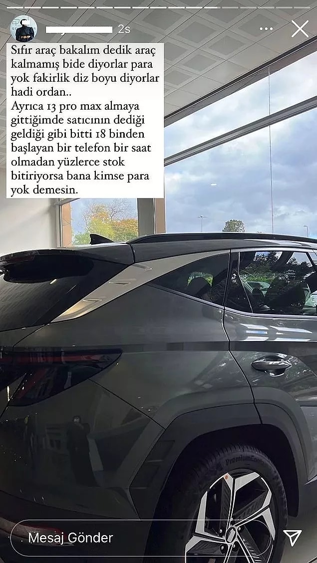 6. Bir de daha önce böyle bir şey paylaşmış olması durumu daha da vahim hale getiriyor.