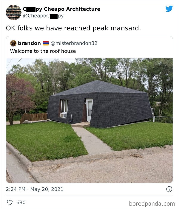 5. Когда все здание это сплошная крыша