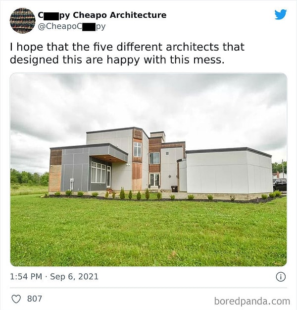 15. Кажется, этот дом проектировали сразу 5 разных архитекторов