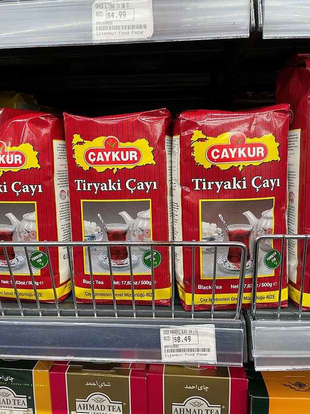 5. 1 kilo çayın fiyatı ise 8.49 dolar.