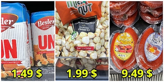 Amerika'nın En Ünlü Türk Marketlerinden Birinin Güncel Fiyatlarını Mutlaka Görmelisiniz!