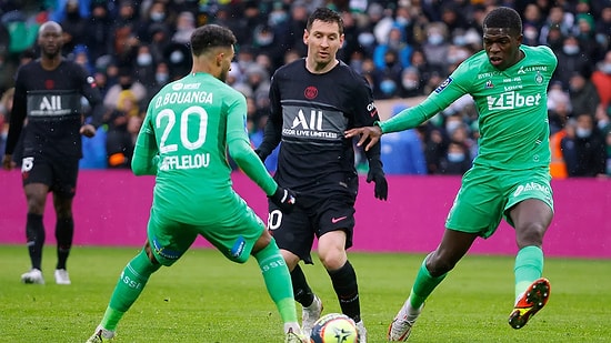 PSG Geriden Geldi, St. Etienne'i Devirdi: 3-1