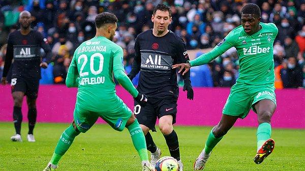 Ligue 1'in 15. haftasında PSG, Saint-Etienne'e konuk oldu.