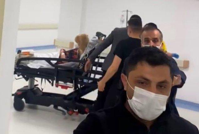 Hastanede tedavisi süren Özer bu şekilde görüntülendi. Öte yandan sanatçının menajeri Haluk Şentürk, intihar iddialarını şu şekilde yalanladı: