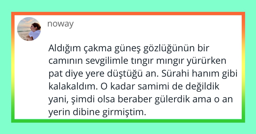 Sevgilinizin Yanındayken Yerin Dibine Girdiğiniz Bir An