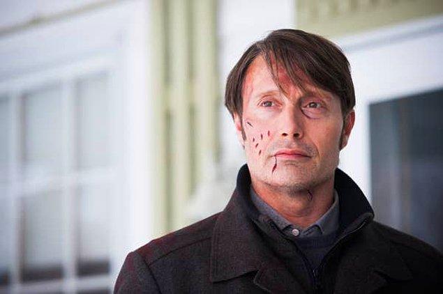 45. 'Hannibal' dizisinde Hannibal Lecter'ı canlandıran Mads Mikkelsen