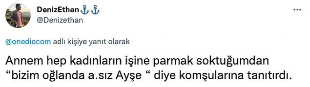 2. Ayşe'nin ne suçu vardı peki? 😂