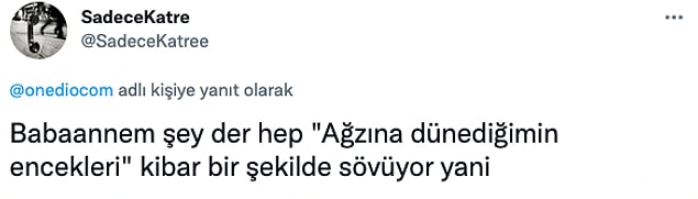 7. Asla anlaşılmayan bir küfür...