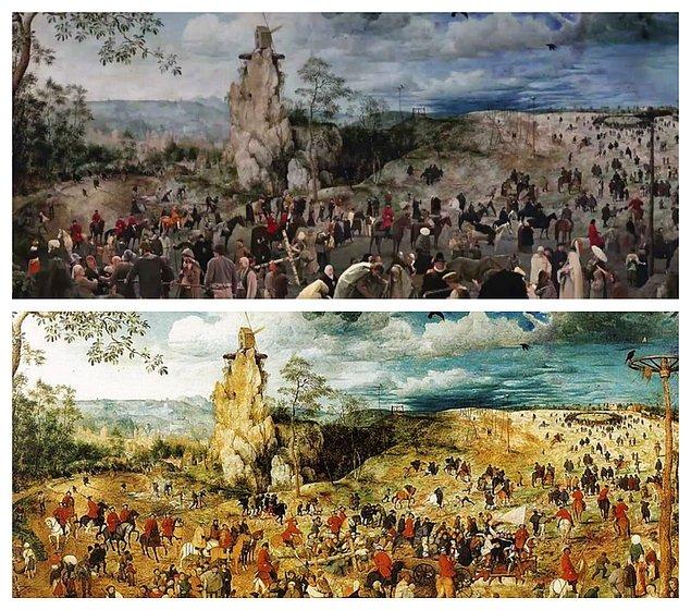 12. The Procession to Calvar - The Mill and The Cross: