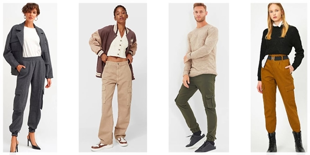 Son Dönemin Modası En Çok Tercih Edilen Kargo Pantolonlar