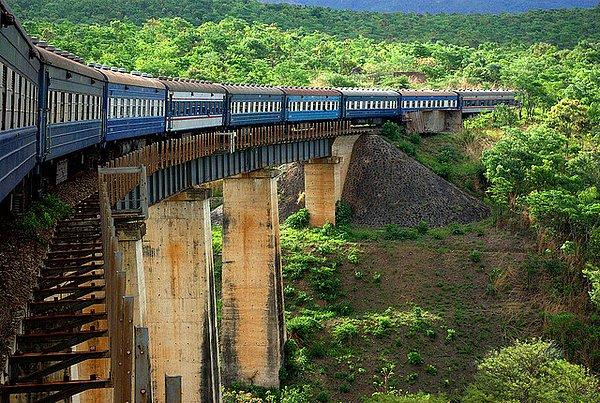 8. Tazara Tren Yolu, Tanzanya ve Zambiya