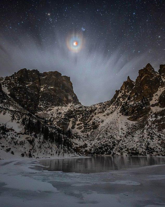 8. Rocky Dağı Ulusal Parkı'nda Ay Tutulması: