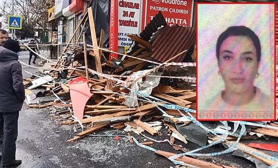 Esenyurt'ta Çatı Uçması Sonucu Yaralanan Kadın Kurtarılamadı