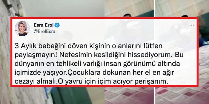 Gaziantep'te 3 Aylık Bebeğini Öldüresiye Döven Vicdan Yoksunu Babaya Sosyal Medyada Tepkiler Yükseldi