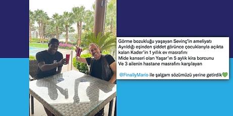 İyi ki Varsınız! Adana Demirsporlu Mario Balotelli, Haluk Levent Aracılığıyla 6 Aileye Yardım Etmiş