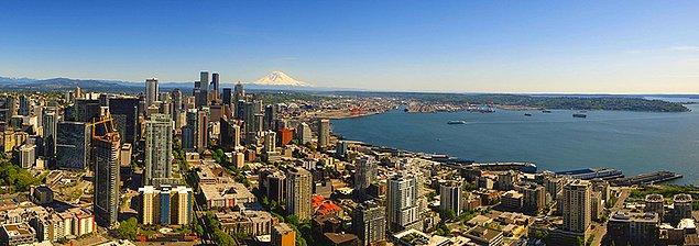 6. Amerika'nın yağmurlarıyla ünlü şehri: Seattle, ABD