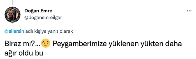 7. 'Biraz' kısmı ironik gibi...