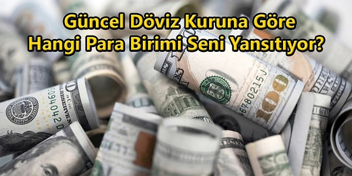 Güncel Döviz Kuruna Göre Hangi Para Birimi Seni Yansıtıyor?