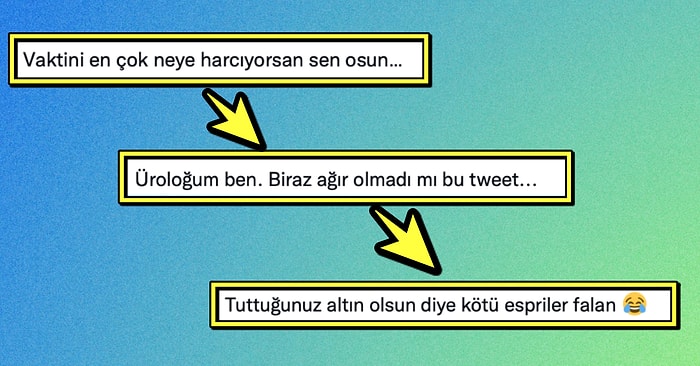 'Vaktini En Çok Neye Harcıyorsun?' Sorusuna Cevap Veren Üroloğa Gelen Mizah Dolu Birbirinden Komik Tweetler