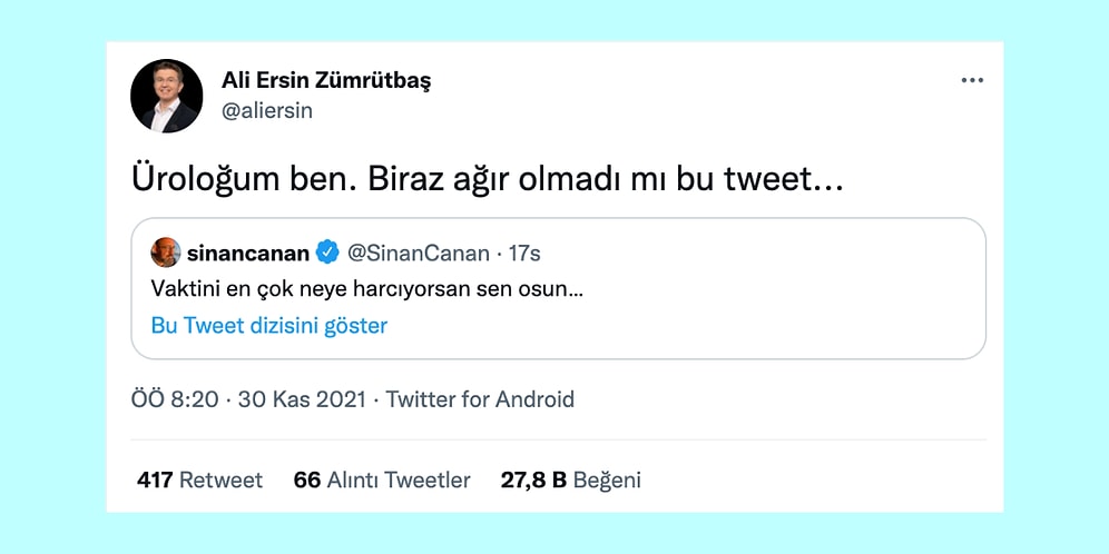 Edis ve Gülşen'in Olay Yaratan Pozundan Bir Üroloğun İsyanına Son 24 Saatin Viral Tweetleri