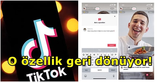 TikTok, Kullanıcılarının Çok Sevdiği Soru-Cevap Özelliğini Geri Getiriyor