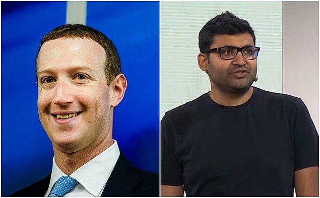 Mark Zuckerberg (37) ve Parag Agrawal (35) Fortune 500 şirketleri arasındaki en genç CEO'lar olarak biliniyor.