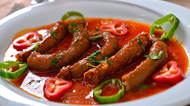 Mumbar Dolması Malzemeleri