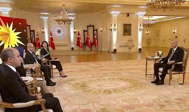 Erdoğan'ın TRT Yayını Sosyal Medyanın Gündeminde: 'Gazeteci Soru Sorarken Arz Etmez'