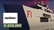 Sandbox Metaverse'ündeki 'Metaflower Süper Mega Yat' NFT'si, Rekor Bir Fiyatla 650.000 Dolara Satıldı