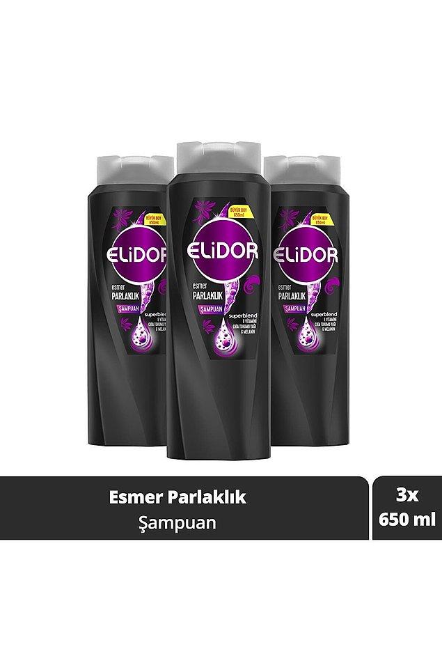 2. Esmer saçlarım ışıl ışıl parlasın diyenler için de yıllık şampuan ihtiyacınızı karşılayacak olan üçlü Elidor fırsatı geliyor.